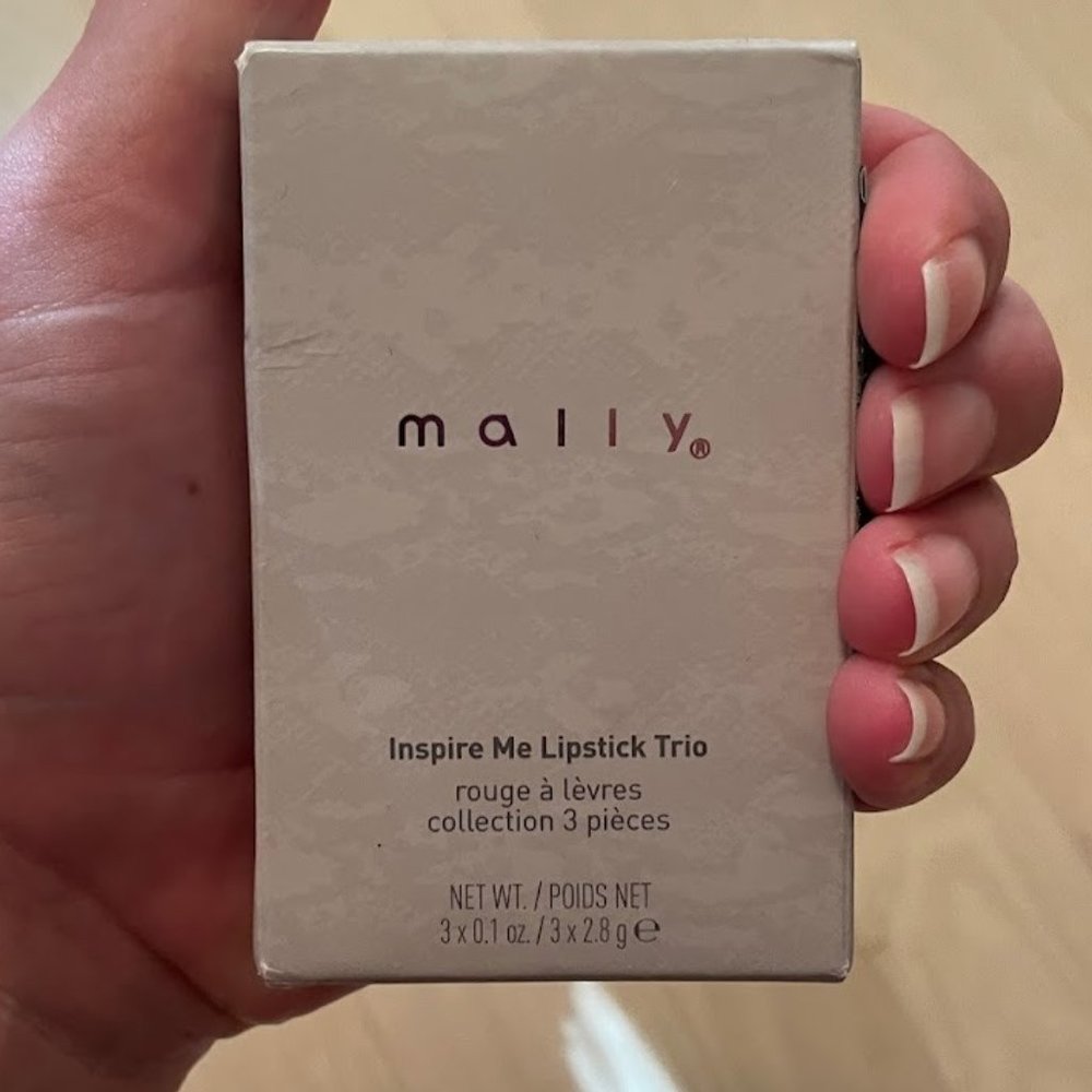 NIB Mally Inspire Me Lipstick Trio